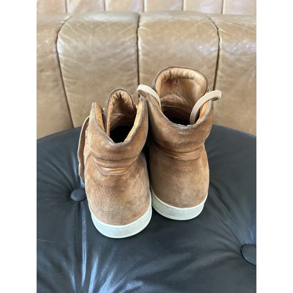Lavati Brown Italian Leather Sneackers US 11 main image 7